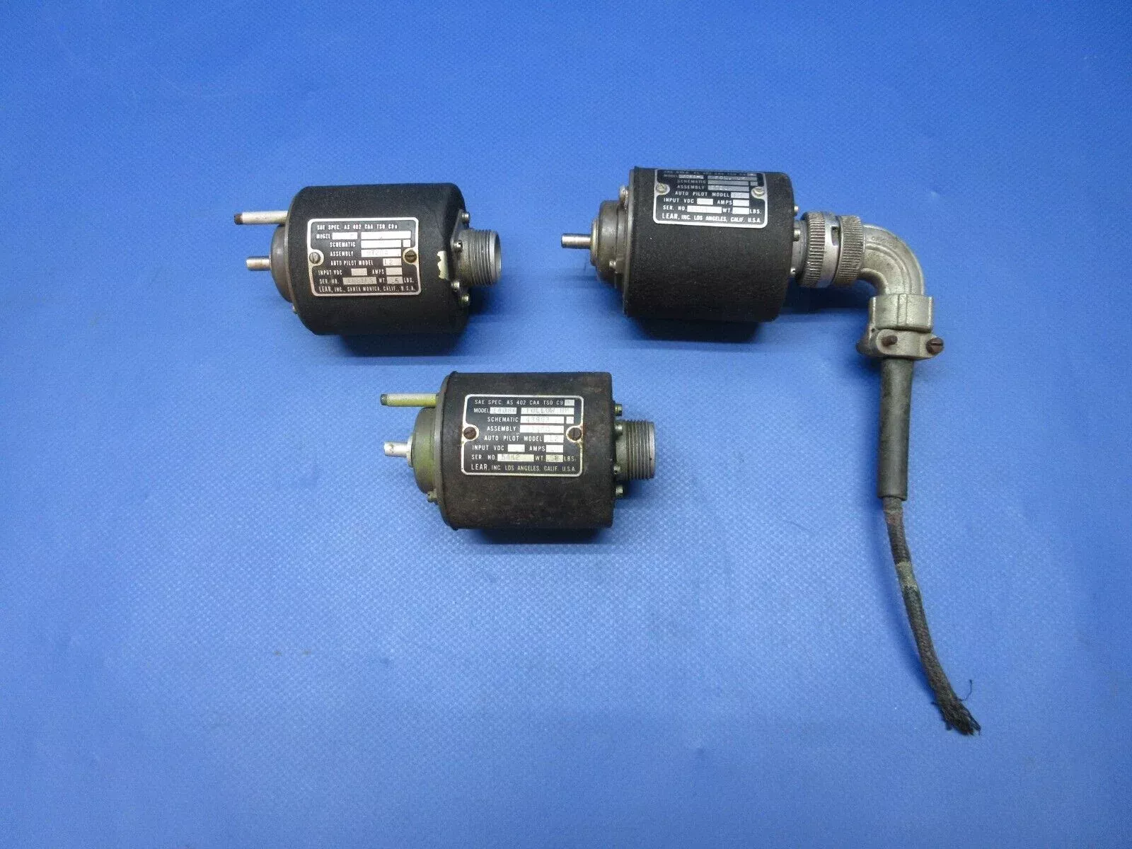 Cessna 310 Lear Autopilot Follow Up Unit 1408A LOT OF 3 FOR PARTS (0425-1302)