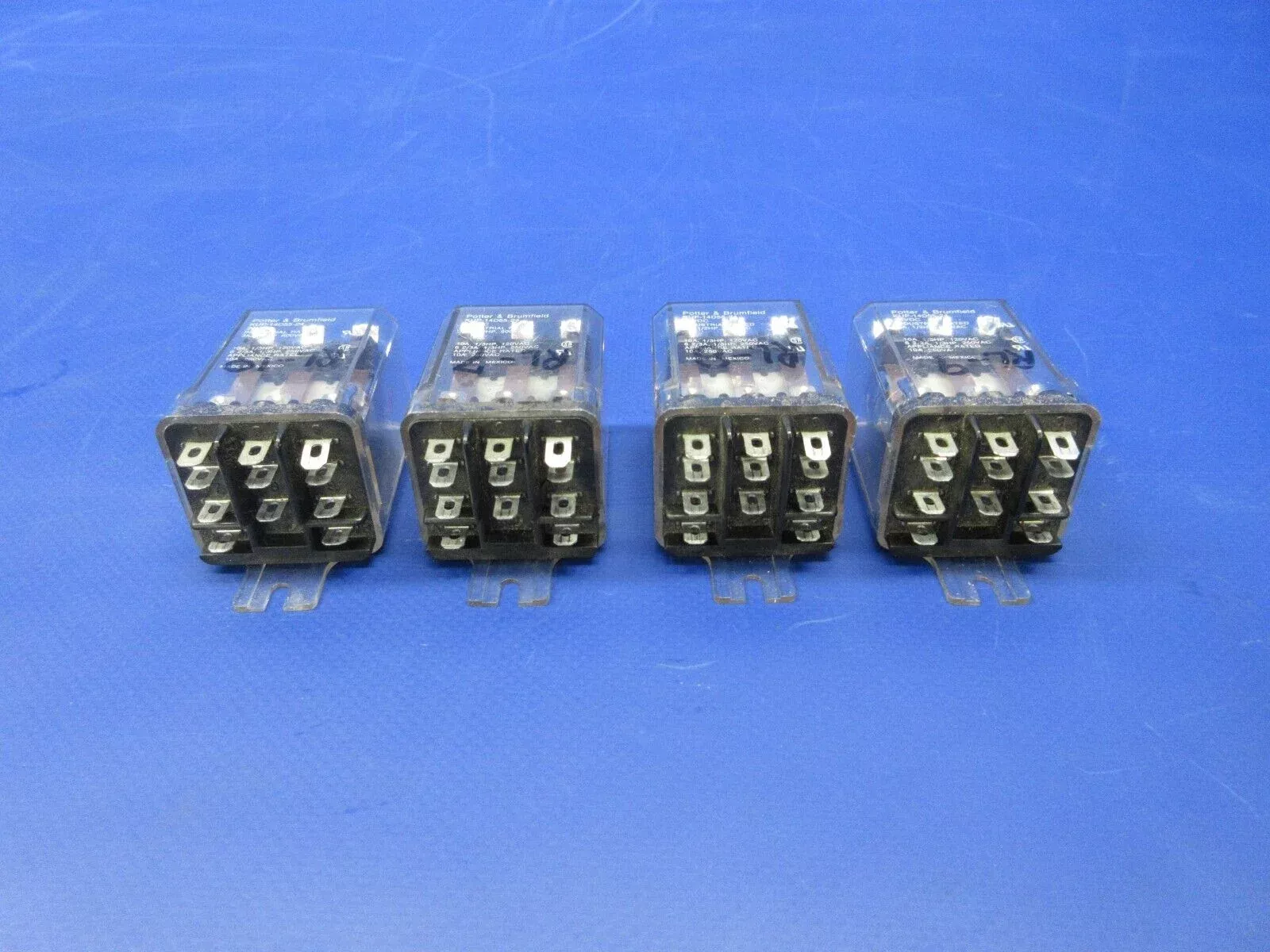 Enstrom 280FX Potter & Brumfield Relay 24v P/N KUP-14D55-24 LOT OF 4 (0425-1278)