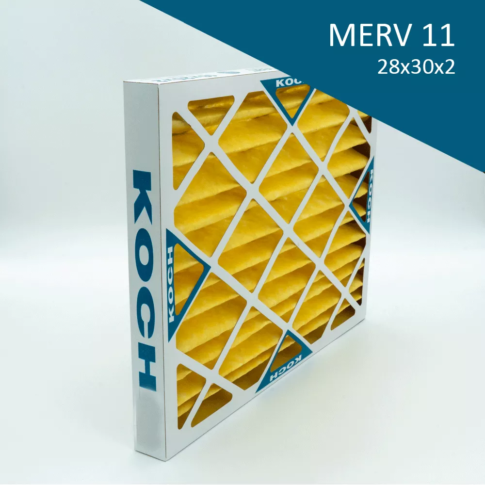 Filters First P1S2-280-300 28x30x2 MERV 11 Air Filter, Single Pack