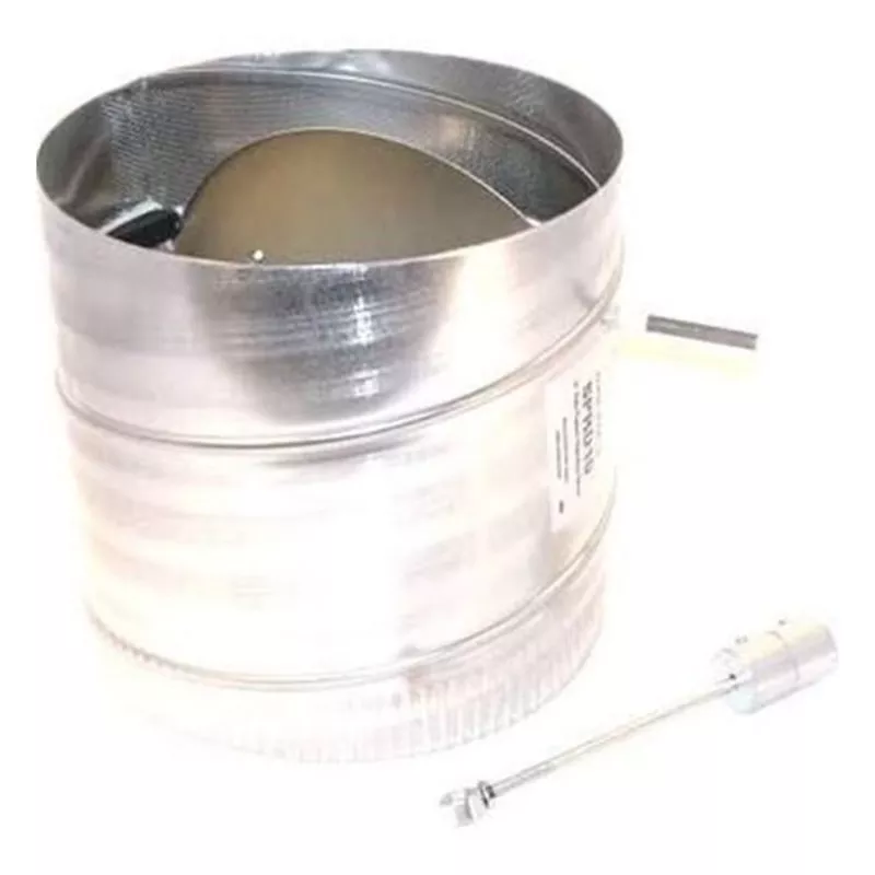 Zonefirst Sprd-10-10 Inch Round Static Press.Damper